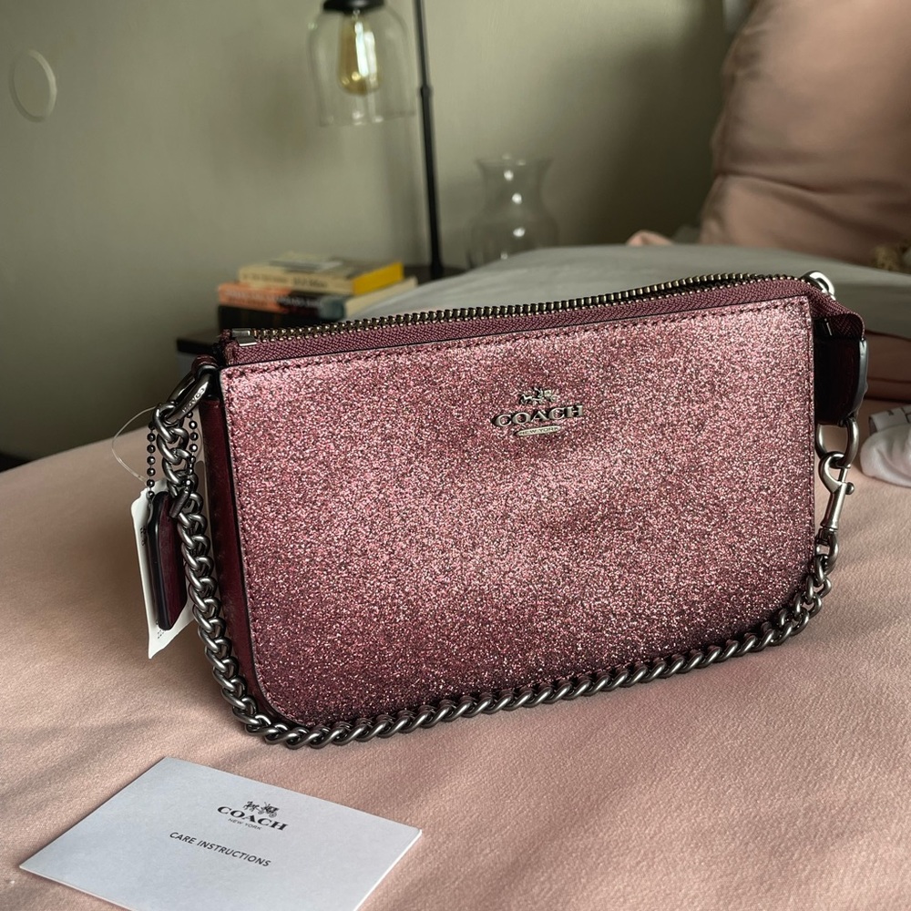 COACH Glitter Shoulder Bag